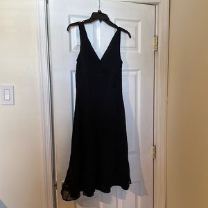 J. Crew Sophia Silk Chiffon V-Neck Elegant Formal Dress - size 4